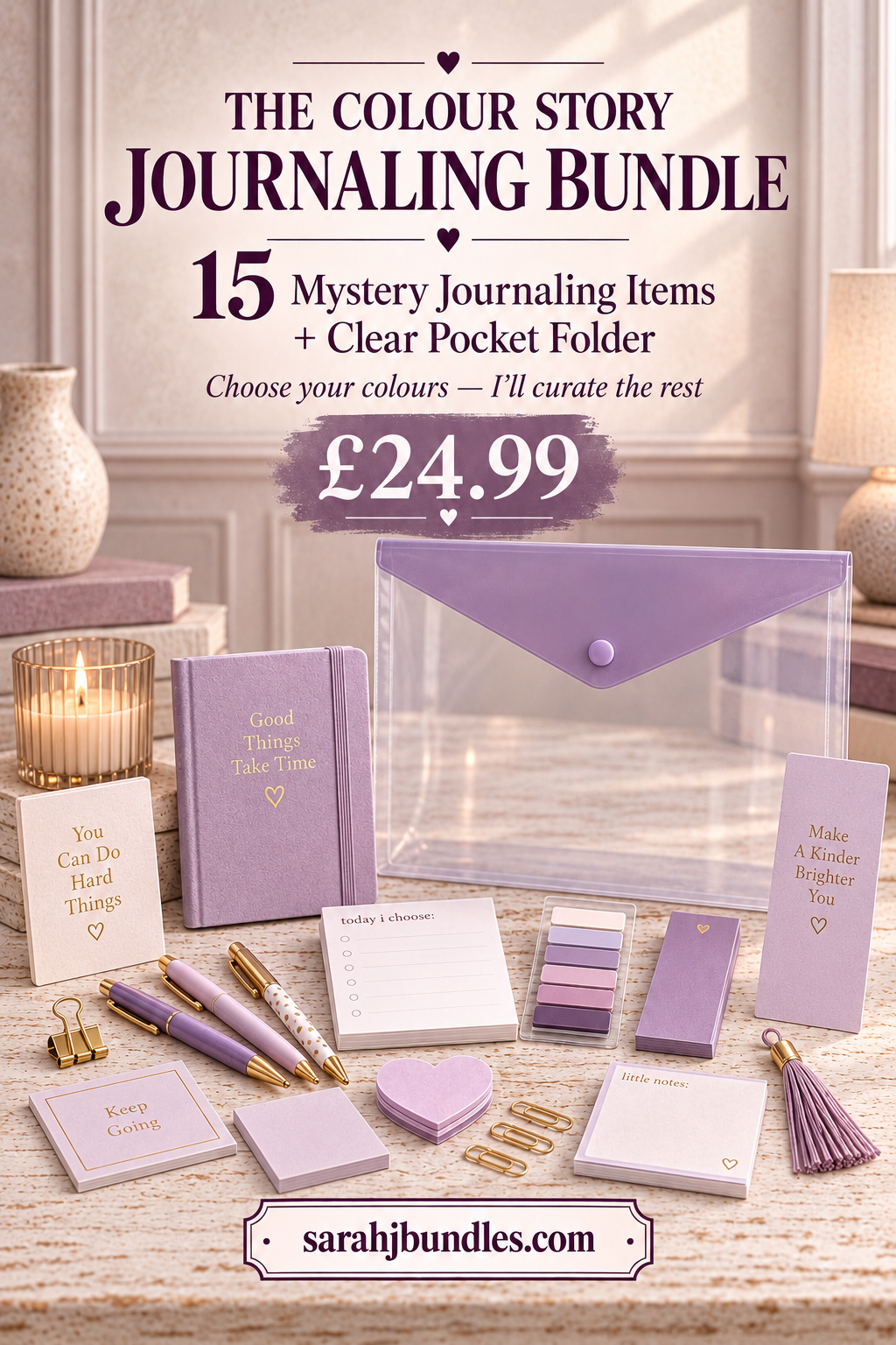 The Colour Story – 15 Piece Mystery Journaling Bundle