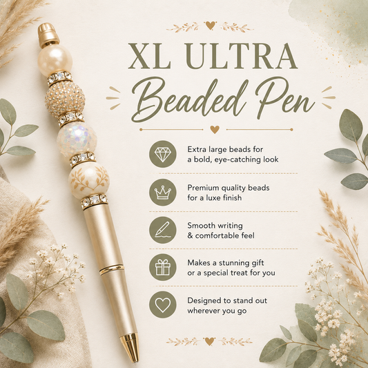 The Ultimate XL Beaded Pen