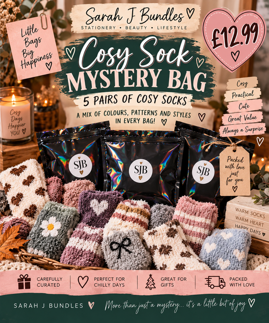 Cosy Sock Mystery Bag – 5 Pairs