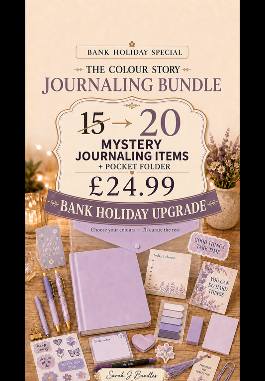 The Colour Story – 15 Piece Mystery Journaling Bundle