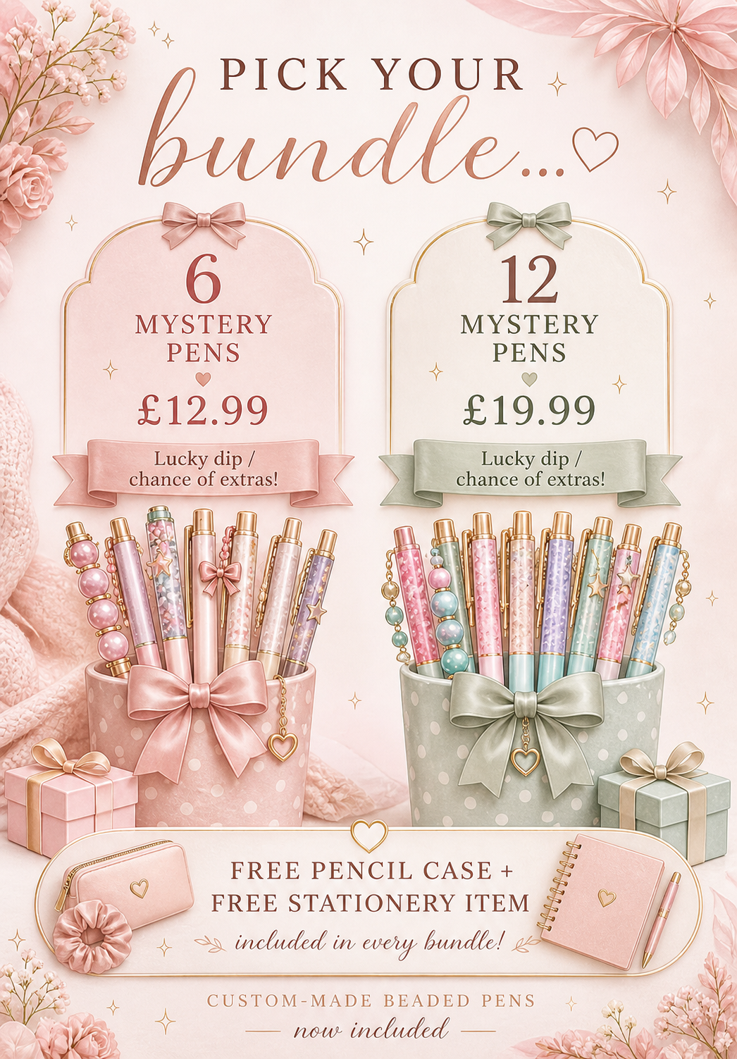 Mystery Pen Bundle Bag